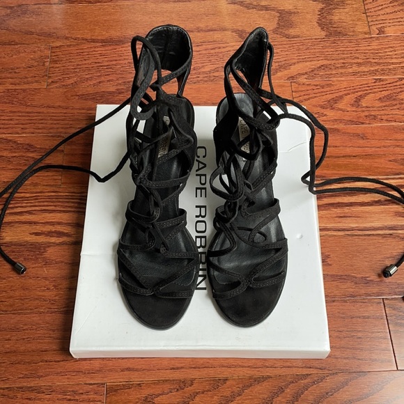 Cape Robbin Carrie Lace Up Sandal - Picture 2 of 3